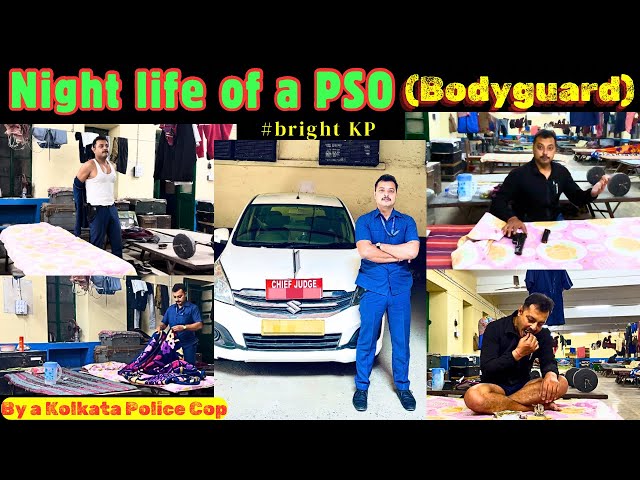 Life of a Bodyguard ll Night Routine of a PSO ll