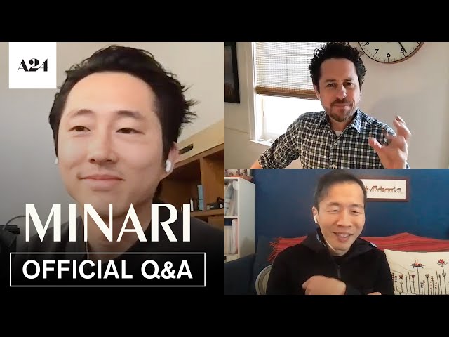 Minari | Q&A with J.J. Abrams, Director Lee Isaac Chung, and star Steven Yeun | A24