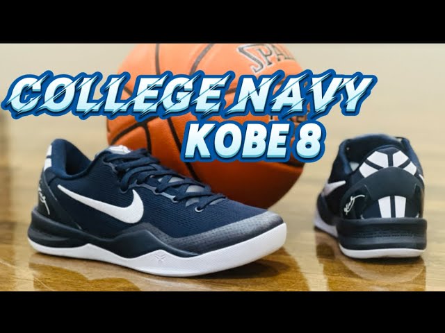 NEW KOBES! Kobe 8 College Navy! Quality check review & on foot!