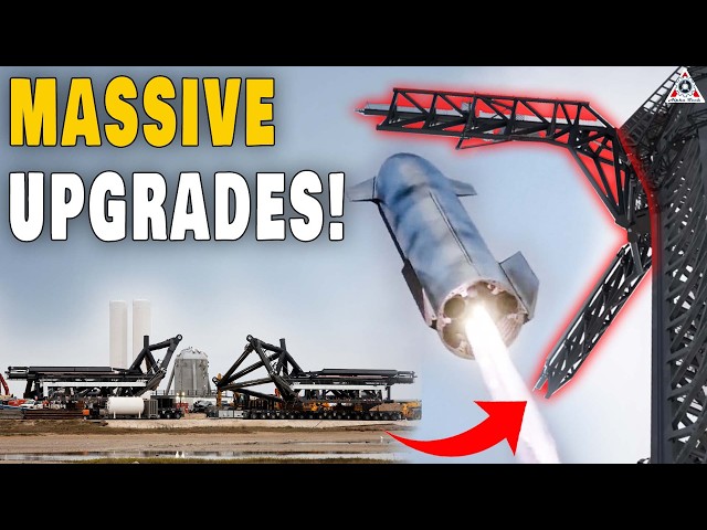 SpaceX Starbase HUGE Upgrades on 2nd Starship tower, Double Starship launch&catch...