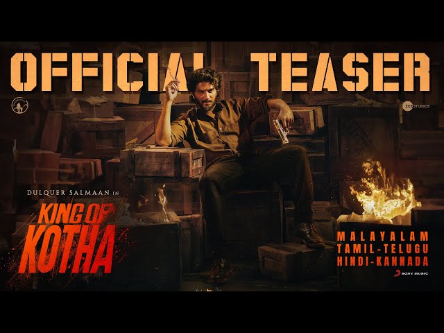 King of Kotha Official Teaser | Dulquer Salmaan | Abhilash Joshiy | Jakes Bejoy