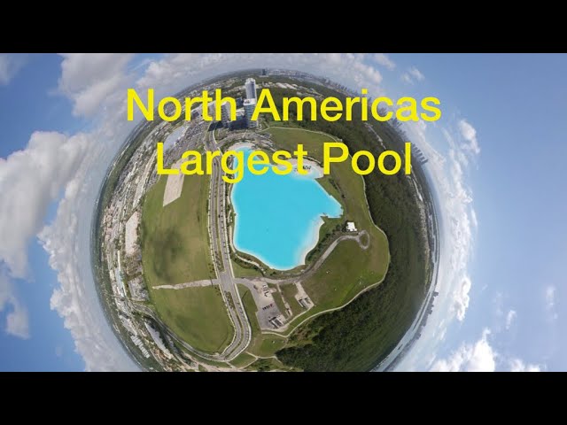 One of North Americas Larges Swimming Pool: Miami, Florida Shot on Insta360 ONE X & DJI Mavic Pro