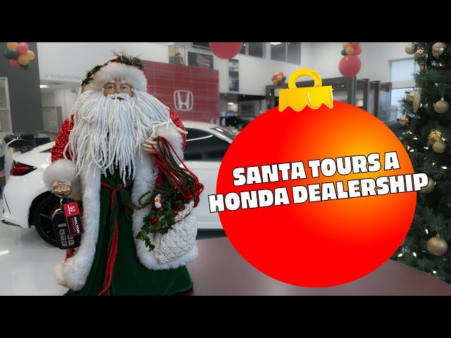 🎅 Santa’s Holiday Tour of the Dealership | A Festive Behind-the-Scenes Adventure! 🎄