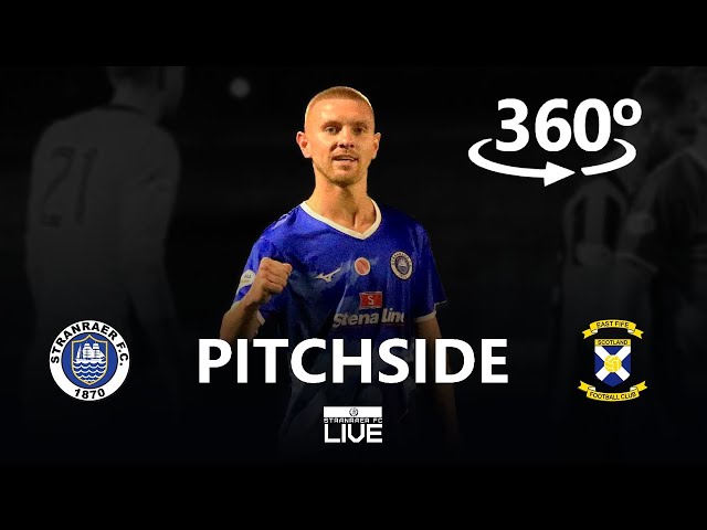 NEW Pitchside 360° | Matty Grant goal v East Fife, 9 November 2024