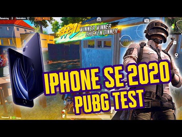 iphone SE 2020 PUBG TEST #pubgmobile #gaming #iphoneSE 2020