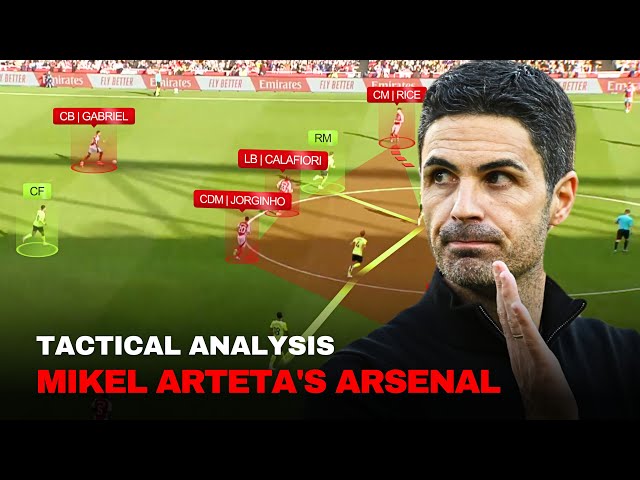 Decoding Arsenal's Offense: Arteta's Tactical Innovations