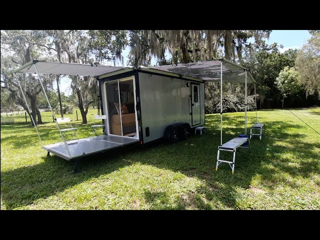 Cargo Trailer Camper Conversion/ Toy Hauler/ Tiny House?