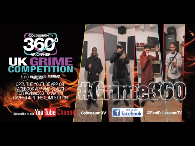 UK Grime Competition – 360º VR Cypher 4 – London – MC Shaga, Big Reky, Bang GK & Arkay