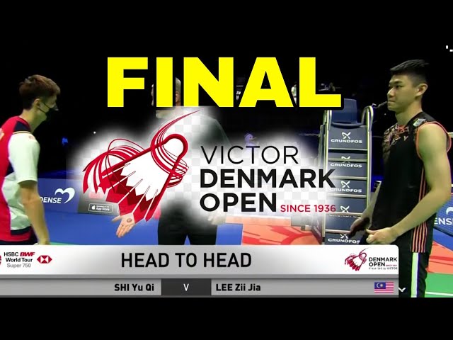 FINAL! Lee Zii Jia vs Shi Yuqi Denmark Open badminton FANTASTIC MATCH (Throwback)