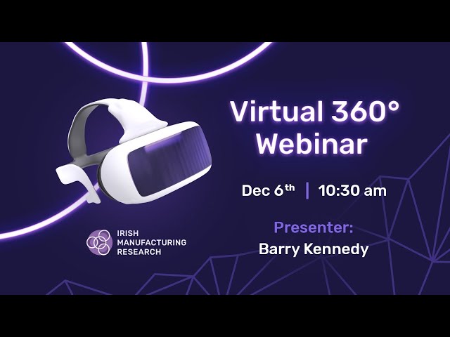 Live 360 Tour of IMR's Mullingar Facilities - Webinar December 2019