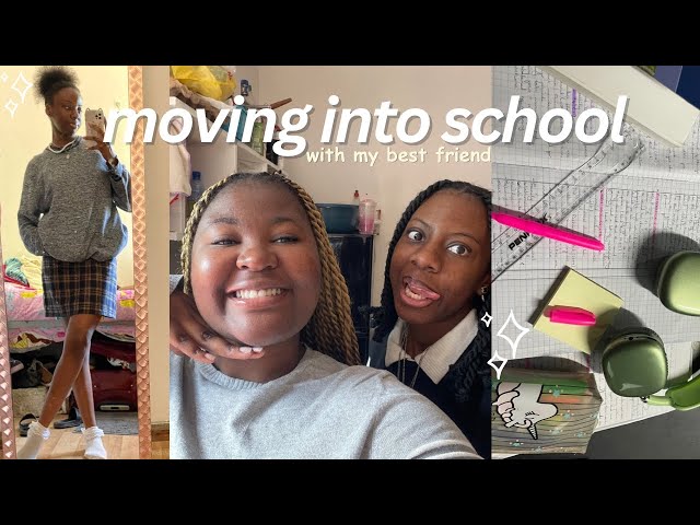 Moving into school VLOG✨