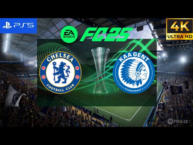 FC 25 - Chelsea vs KAA Gent | UEFA Conference 24/25 FULL MATCH | PS5 4K