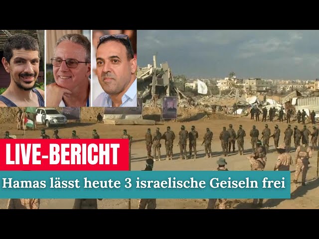 Israel vs Hamas LIVE 🔴 | Hamas lässt 3 weitere israelische Geiseln frei 🚨 | Live-Updates | AH1G