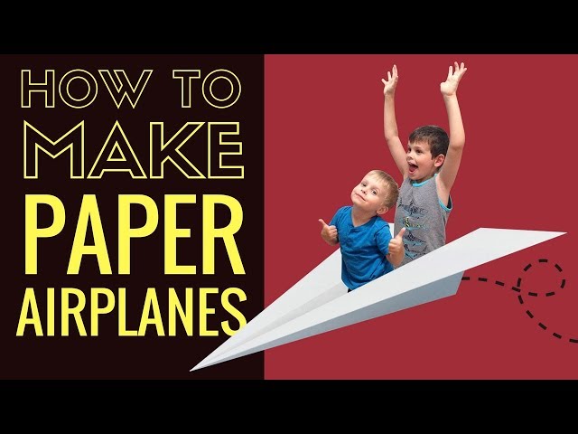 How to Make a Paper Airplane