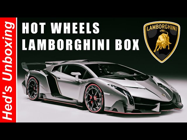 Unboxing Lamborghini Hot Wheels Box Set #hotwheels #lamborghini