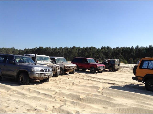 "LE GRAND ERG LANDAIS" RANDO FF4X4 Landes 2019  conduite 4x4 sable off road . Patrol GR Y61- 1080hd