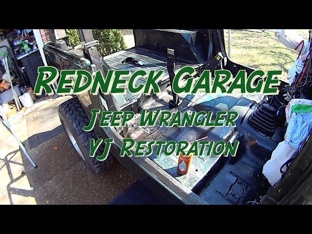 Jeep Wrangler YJ Paint Prep and Body Bushings Install  (1)