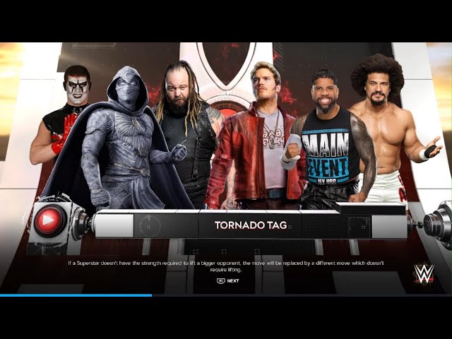 [WWE 2K24] Custom Matches | Team Moon Knight vs Team Jey Uso | 3 vs 3 Iron Man 30 Min | #61