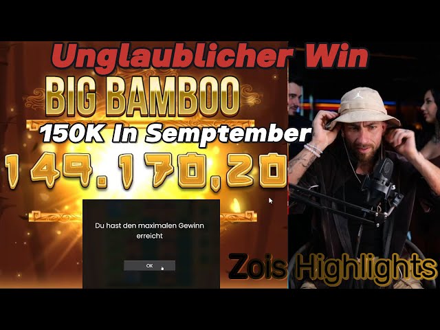 BIG BAMBOO WIN 150000€💸🤑 | Hakuna Matata | Zois Highlights