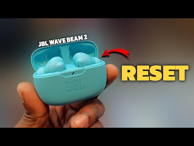 How To RESET JBL Wave Beam 2 Earbuds - Jbl Wave Beam 2 RESET 👍😊