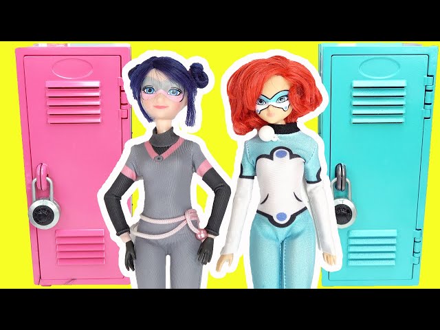 Miraculous Ladybug DIY Custom Back to School Locker Organization with Bunnyx and Multimouse