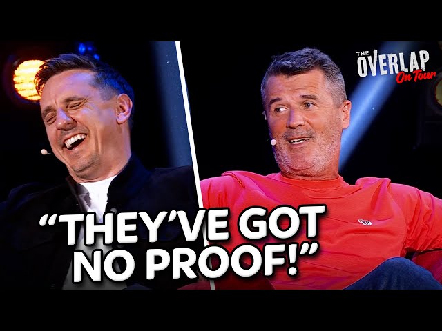 Roy Keane's Strip Club Antics Leave Gary Neville CREASING 😂  | The Overlap On Tour