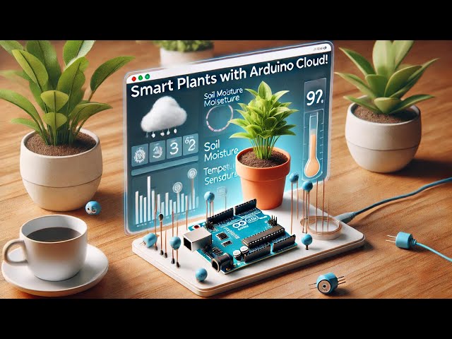 Make Your Plants Smarter with Arduino Cloud! | Easy DIY Automation| Ashraf Explains!