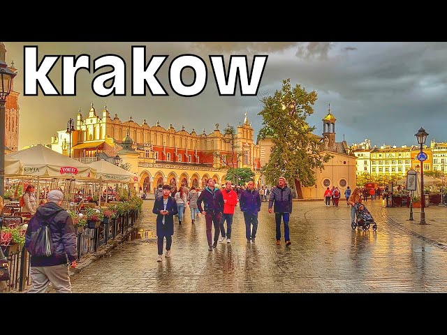 Poland - Walking Tour of Kraków’s Old Town- the Best in 2022