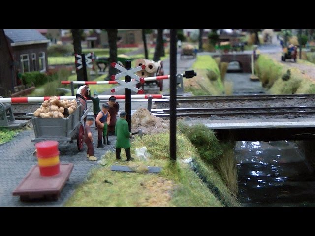 Beautiful Model Train Layout in HO Scale from the Netherlands