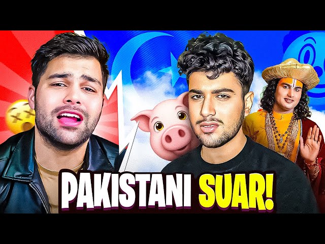 PAKISTANI YOUTUBER MAKES FUN OF HINDU GODS & INDIA | SAYED AZAN ROAST | DhiruMonchik