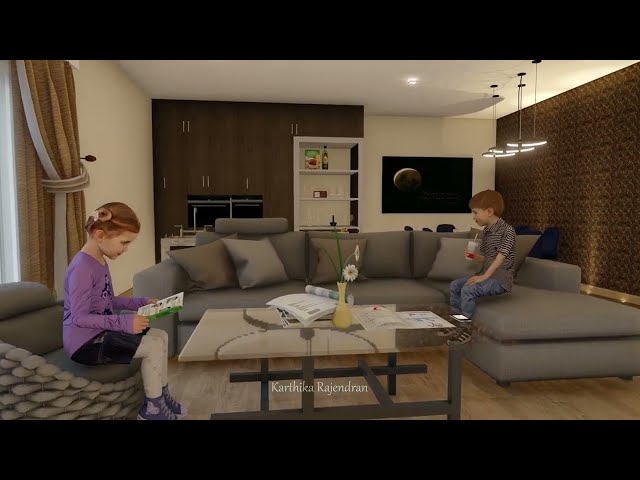 interior animation | lumion  11| living room | blackmoon