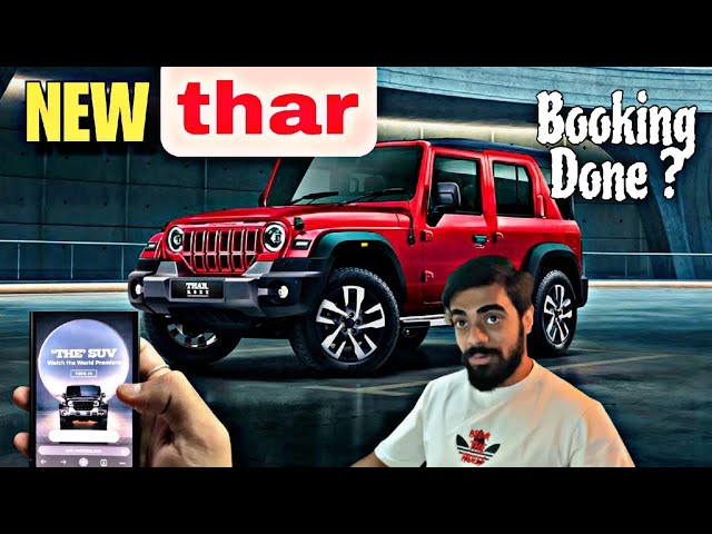 New 5 Door Mahindra Thar Aagai 🤩| Mahindra Thar ROXX Booked? | Amar Kakkar Vlogs