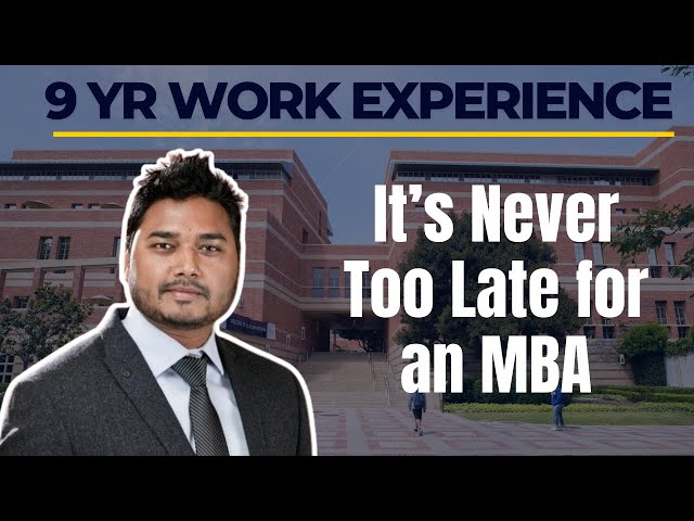 GMAT 740 and Getting into UCLA Anderson - Deepak’s Story!