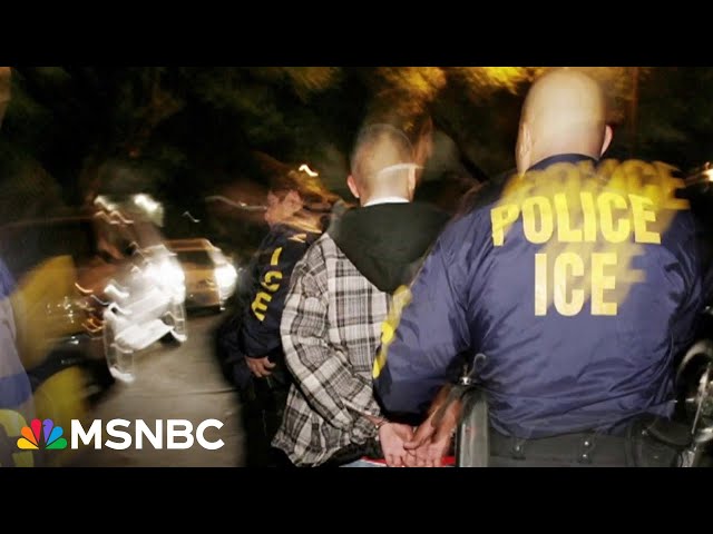 Immigration enforcement operations ramp up in cities across the U.S.