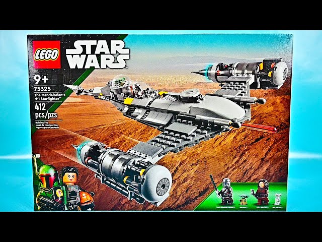 LEGO Star Wars Mandalorian's N-1 Starfighter 75325 Review!