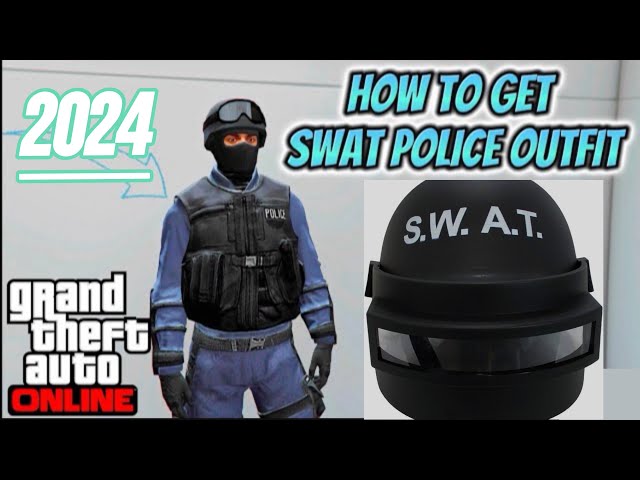 *2024* HOW TO SAVE THE POLICE/S.W.A.T   OUTFIT & THE HELMET  IN 2 MNTS