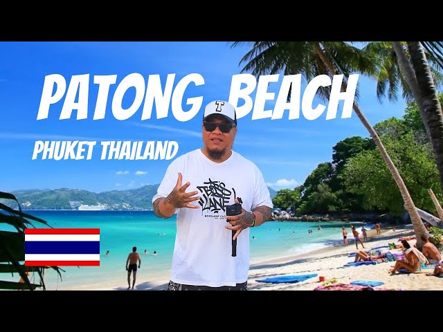 Patong Beach morning walk #phuket #patongbeach #thailand #polytube #banglaroad #patong