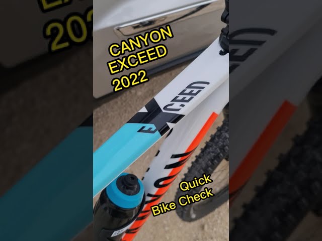 Canyon Exceed 2022 Hardtail 29'er | Quick bike check #shorts #canyonbikes #canyonmtb