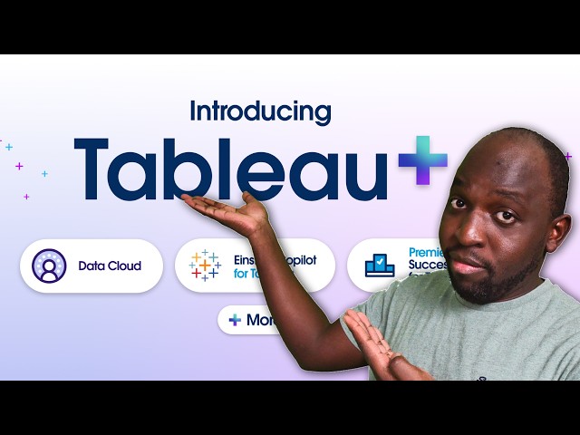 Tableau + |  A new "Premium" pricing tier & bundle for Tableau Ai features | Tableau Plus | Pricing