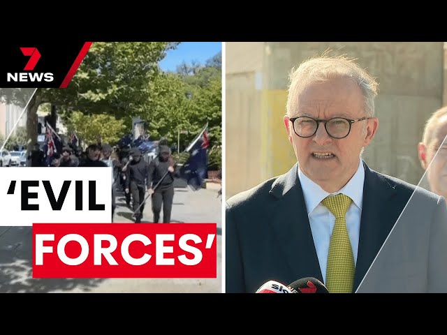 Calls for National Socialist Network to be declared terror group after Adelaide rally | 7NEWS