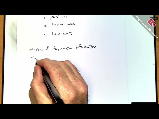 Imperfect Information Markets | Pricing in Asymmetric Information Markets | Advanced Micro Economics