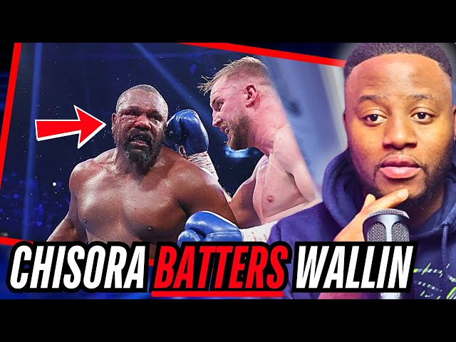 “WAR-HORSE” DEREK CHISORA BATTERS OTTO WALLIN IN ONE-SIDED BEATDOWN 🥊🔥