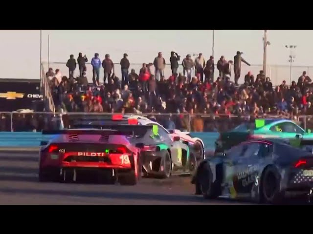 In-field packed for Rolex 24 in Daytona Beach despite chilly weather