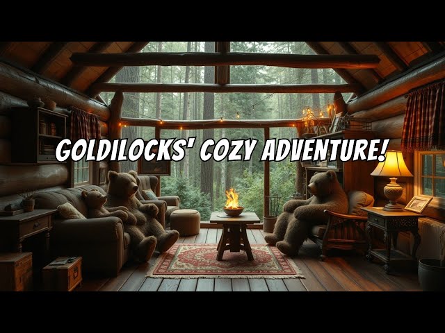 🐻✨ Goldilocks and the Three Bears 🏡 | Fun Kids Story | Animated Fairy Tale!