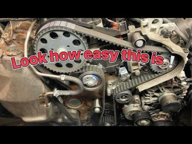 Audi a6 2.0 tdi 2014 ￼replacing timing belt and water pump