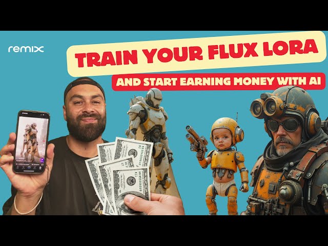 Train a Flux LoRA and Earn Money on Remix | Step-by-Step Guide to Making Money with AI Art