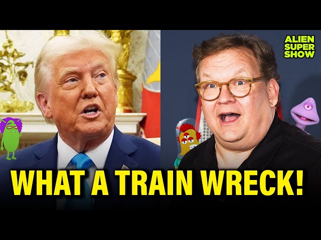 Andy Richter Utterly ROASTS Trump DISASTERS | Alien Super Show