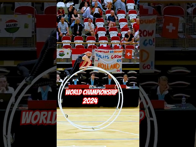 #WorldChampionships #2024 in #Gymwheel Cheyenne Rechsteiner #skills #competition