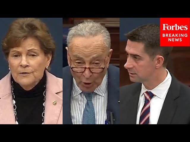 Shaheen And Cotton Debate ICC Bill—Schumer Warns Of Court's 'Anti-Israel Bias' But Explains No Vote