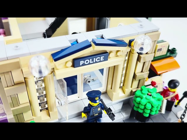 Full Lego Police Station 10278 Expert Creator #lego